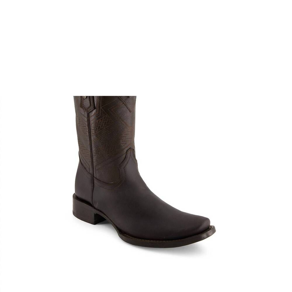 NEW FORASTERO men's real leather cowboy boots in brown